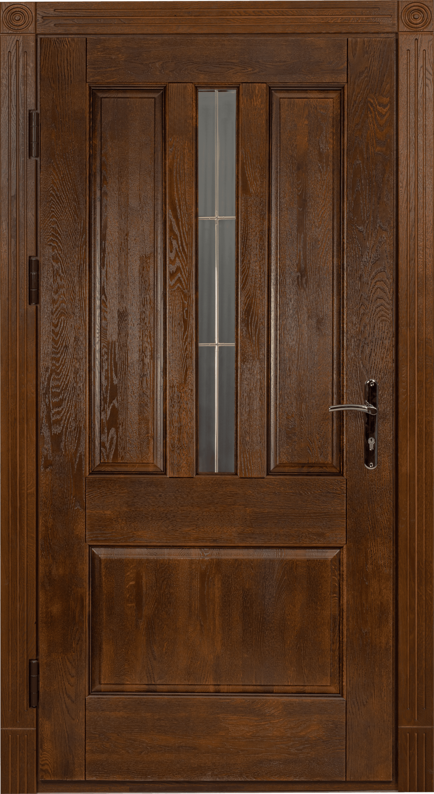 Наварра античный орех остекленная