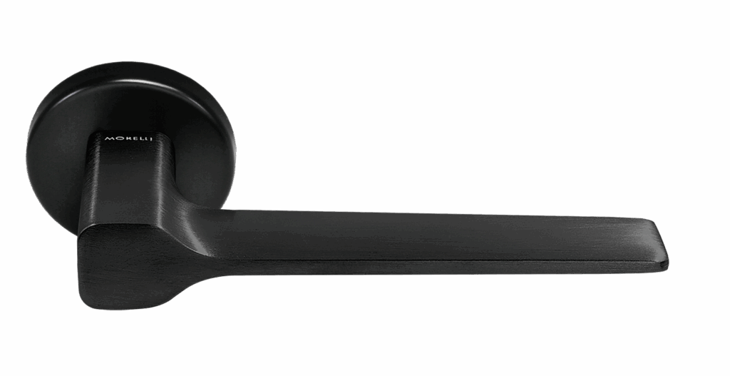 MORELLI Ручка дверная GRAND CARAT R5 NERO ST — Черный ST