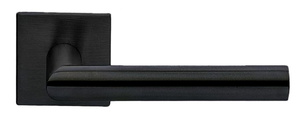 MORELLI Ручка дверная VOSTOK1 S1-E NERO-ST — Черный «soft-touch»