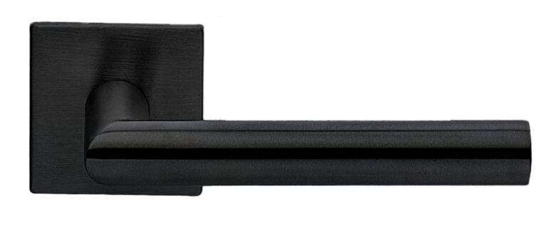 MORELLI Ручка дверная VOSTOK1 S1-E NERO-ST — Черный «soft-touch»