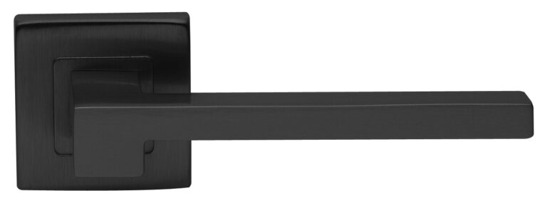 MORELLI Ручка дверная STONE S3 NERO-ST — Черный «soft-touch»
