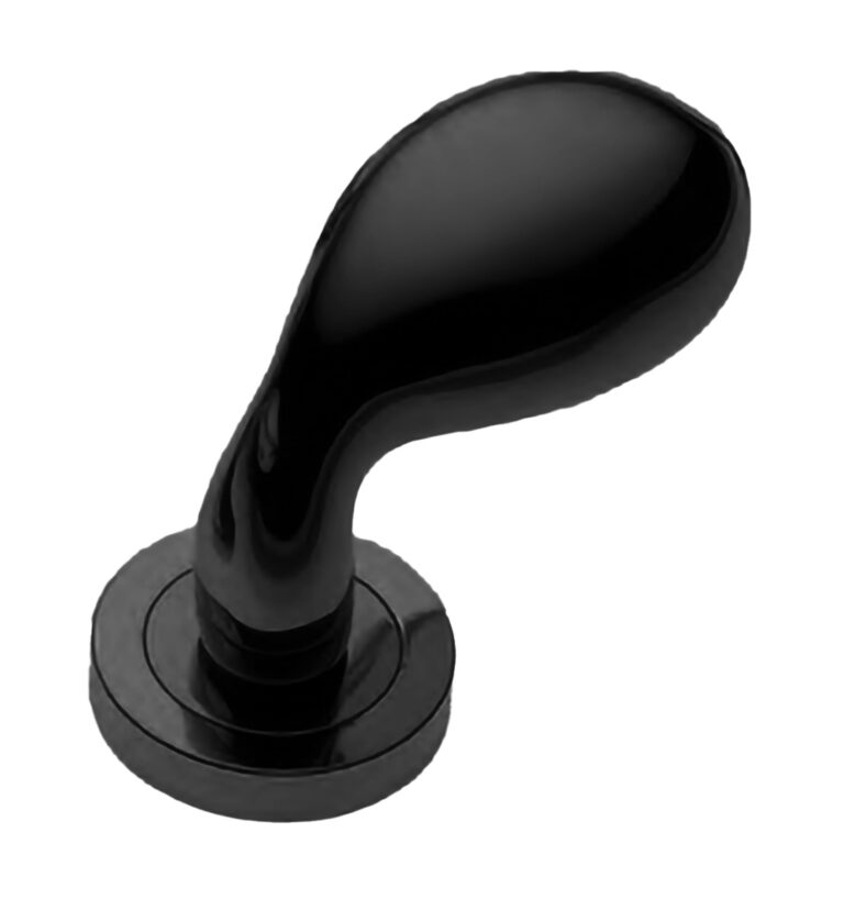 MORELLI Ручка дверная AIR-2 R2 NERO-ST — Черный «soft-touch»