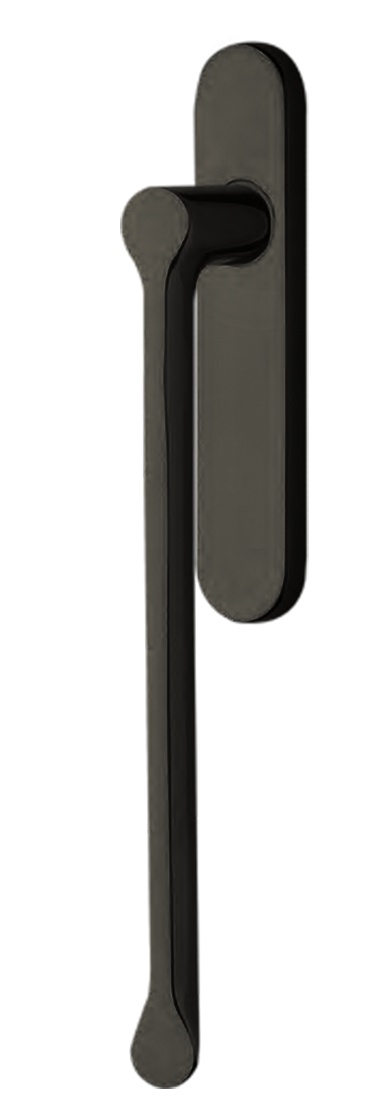 MORELLI RAIN AS ANT, ручка-скоба на планке для раздвижных дверей, цвет — антрацит