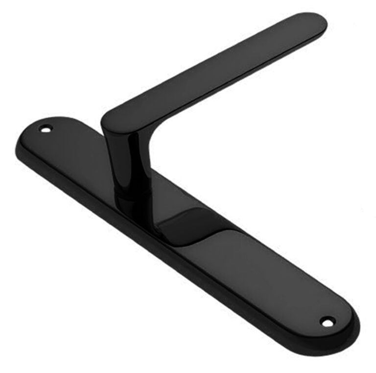 MORELLI LE BOAT PL NERO-ST, ручка на планке, цвет — Черный «soft-touch»