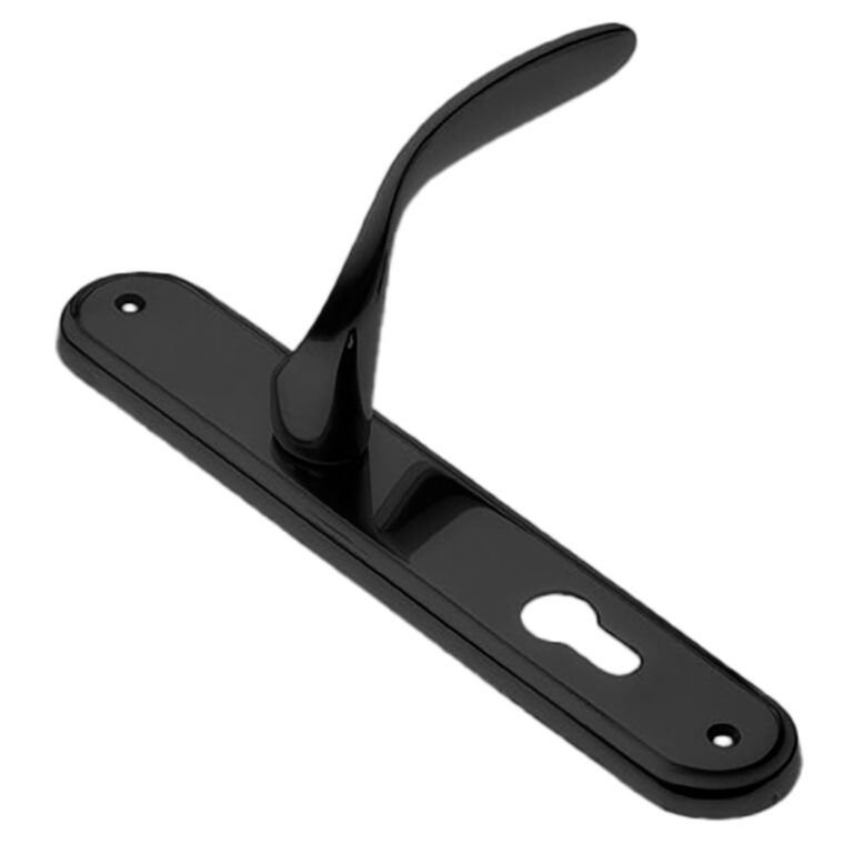 MORELLI COBRA PL NERO-ST, ручка на планке, цвет — Черный «soft-touch»