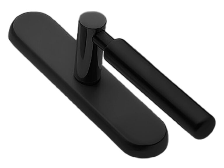 MORELLI CLOUD PL NERO-ST, ручка на планке, цвет — Черный «soft-touch»