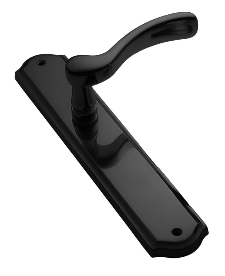 MORELLI ERICA PL NERO-ST, ручка на планке, цвет — Черный «soft-touch»