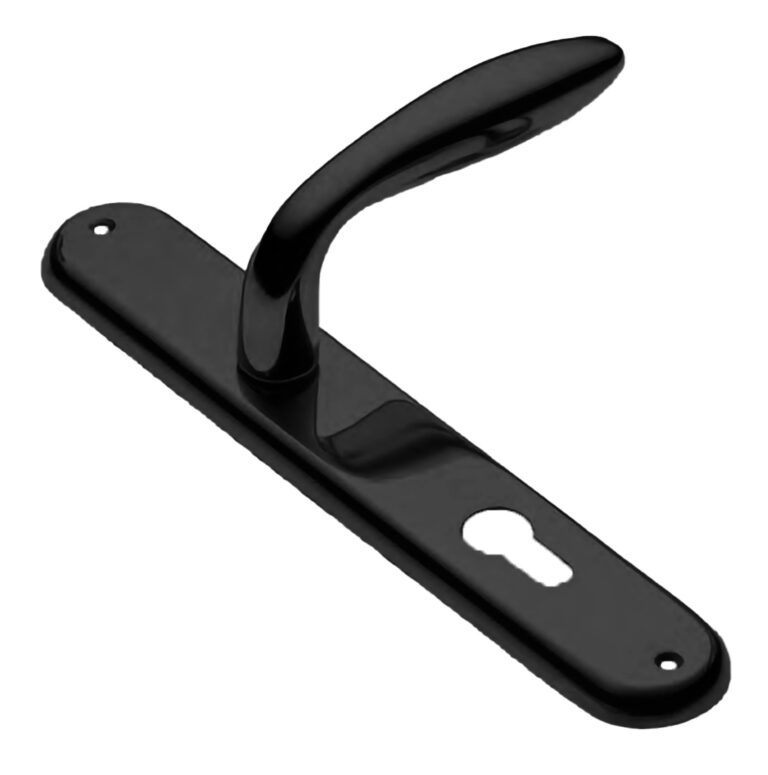 MORELLI AIR PL NERO-ST, ручка на планке, цвет — Черный «soft-touch»