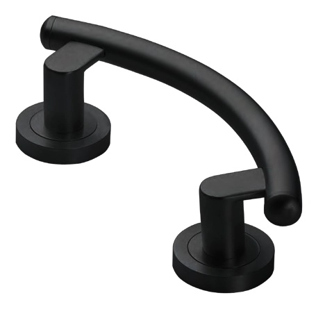 MORELLI Ручка-скоба LUNA PH NERO-ST, цвет — Черный «soft-touch»