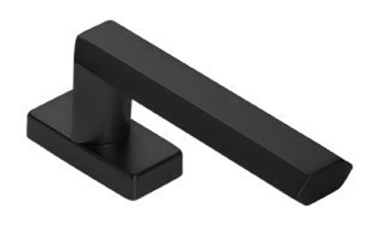 MORELLI Ручка оконная HARMONY W1 NERO-ST, цвет — Черный «soft-touch»