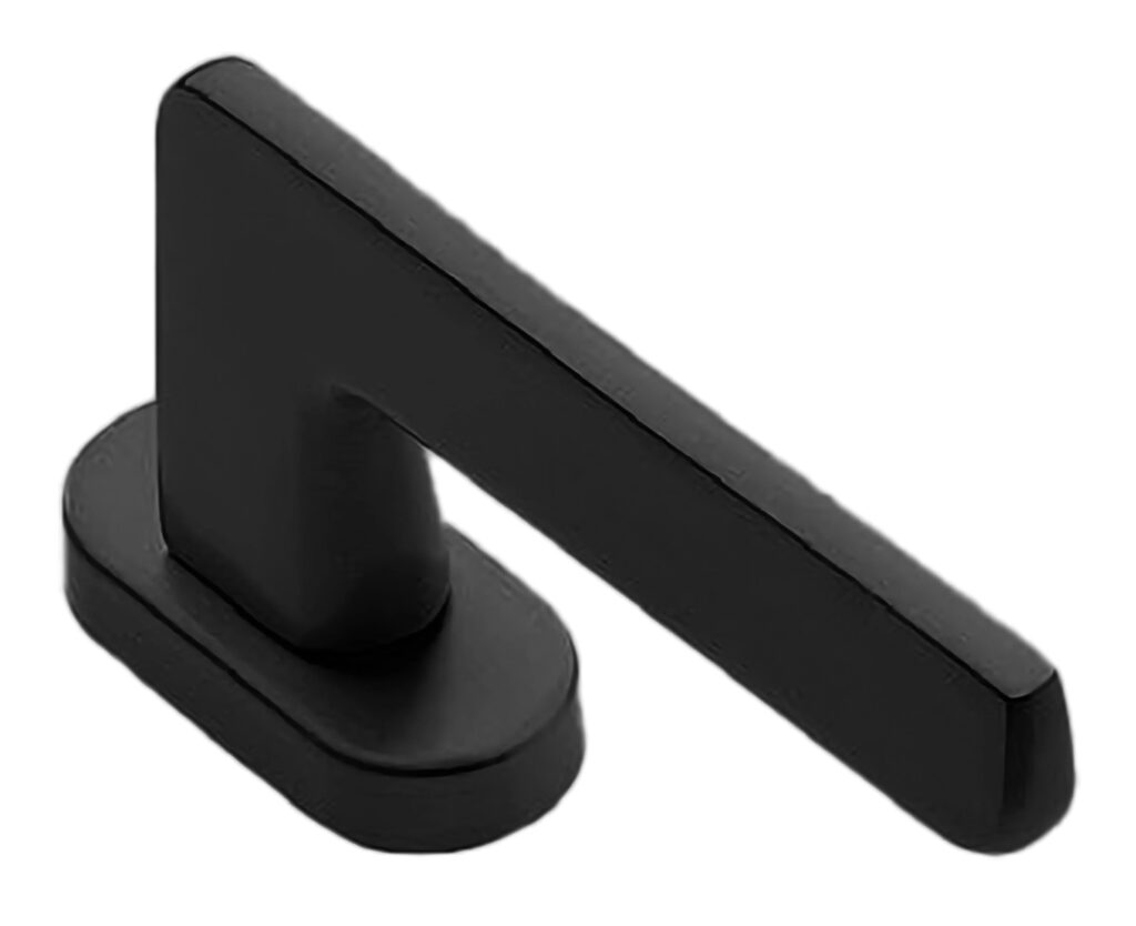 MORELLI Ручка оконная ROCK W1 NERO-ST, цвет — Черный «soft-touch»