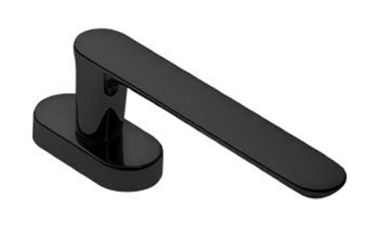 MORELLI Ручка оконная LE BOAT W1 NERO-ST, цвет — черный «soft-touch»