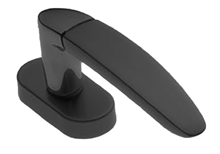 MORELLI Ручка оконная SAIL W1 NERO-ST, цвет — Черный «soft-touch»