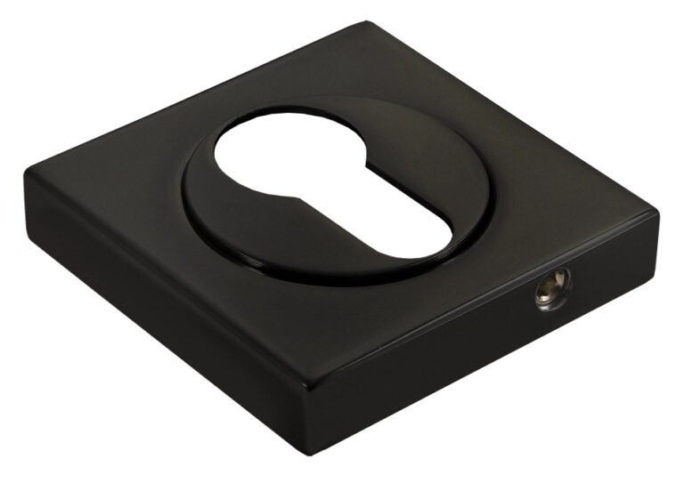 MORELLI LUX-KH-S2 NERO-ST, накладка на ключевой цилиндр, цвет — Черный «soft-touch»