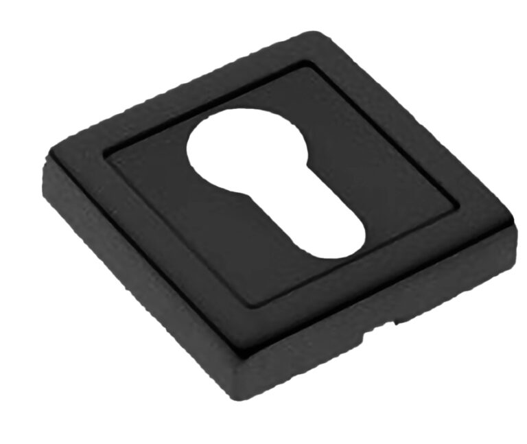 MORELLI LUX-KH-S3 NERO-ST, накладка на ключевой цилиндр, цвет — Черный «soft-touch»