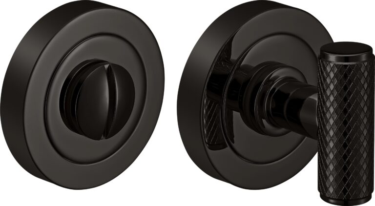 MORELLI LUX-WC-BRIDGE-R6 NIN, завертка сантехническая, цвет — черный никель