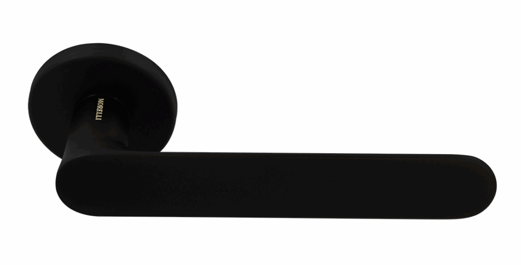 MORELLI Ручка дверная LE BOAT R5 NERO-ST — Черный ST