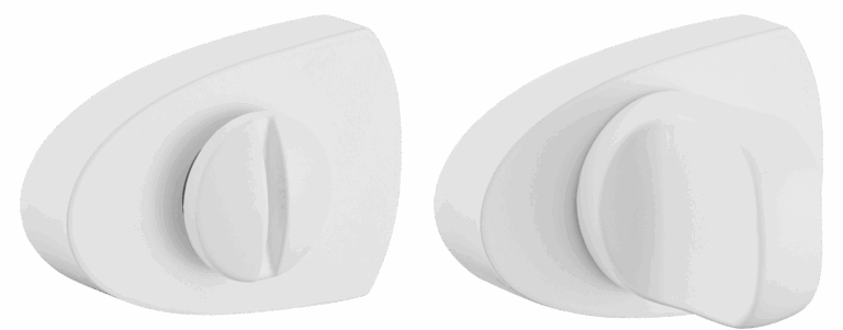MORELLI LUX-WC-UN BIA, завертка сантехническая, цвет — белый