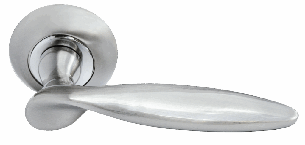 MORELLI MH-09 SN, ручка дверная «Купол», цвет — белый никель