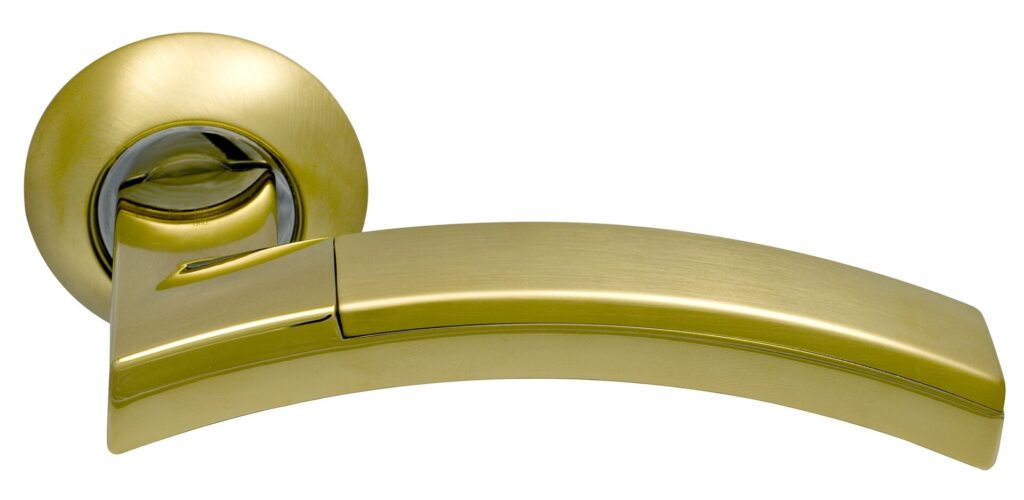 Ручка ARCHIE SILLUR 132 S.GOLD/P.GOLD (матовое золото / блестящее золото)