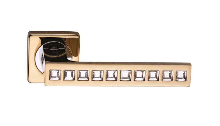 Ручка ARCHIE SILLUR C199 P.GOLD/CRYSTAL (золото блестящее / кристаллы PRECIOSA)