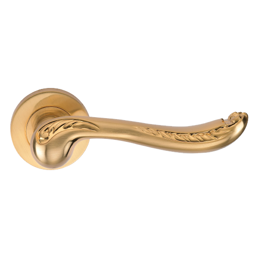 ARCHIE GENESIS Ручка ACANTO S. GOLD (20G) (на круглой розетке, матовое золото)