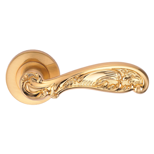ARCHIE GENESIS Ручка FLOR S. GOLD (20G) (на круглой розетке, матовое золото)